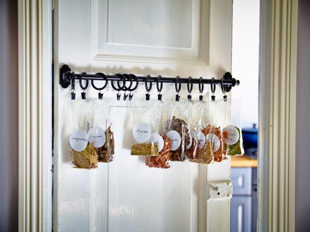 Spice Storage Rail On Pantry Door Hgtv