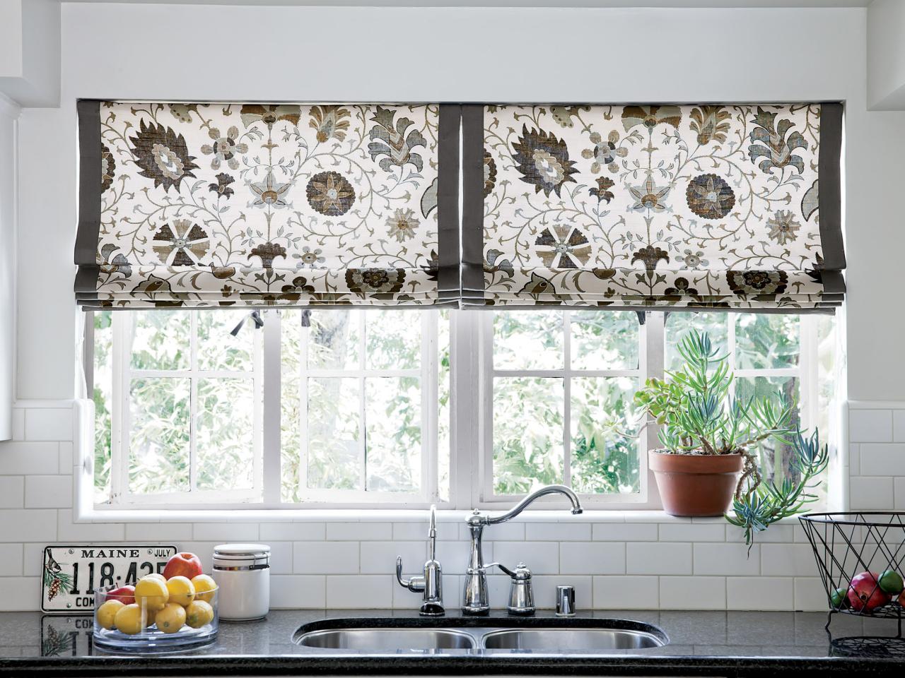 eclectic window treatment ideas for kitchens