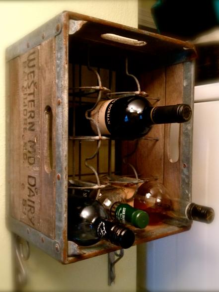 Upcycled Milk Crate