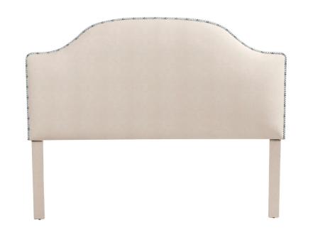 Curved Upholstered Headboard