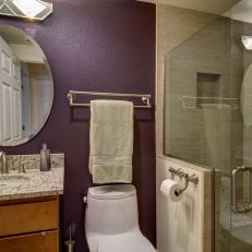 Basement Bathroom with Modern Shower