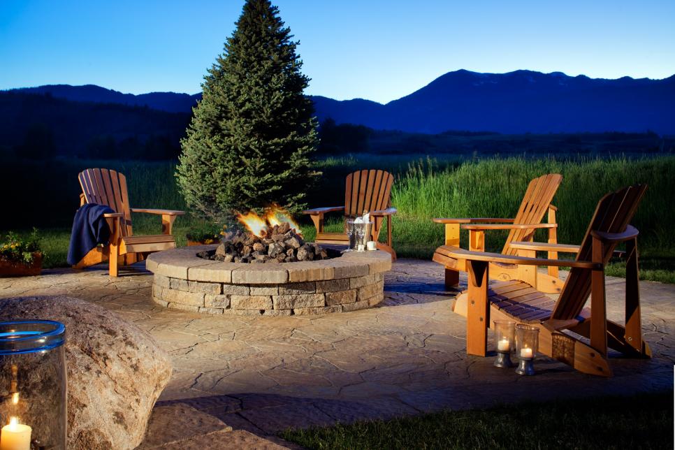 Rustic Style Fire Pits | HGTV