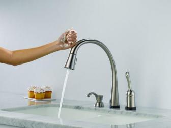 Touch-Sensitive Kitchen Faucet