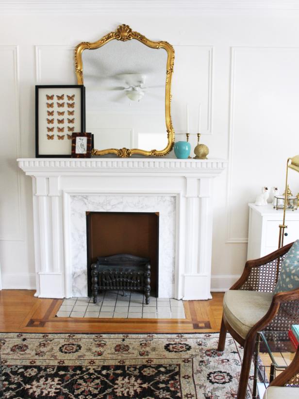 HGTV has 15 stylish ideas for updating a fireplace