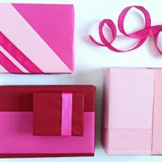Color Block Gift Wrap