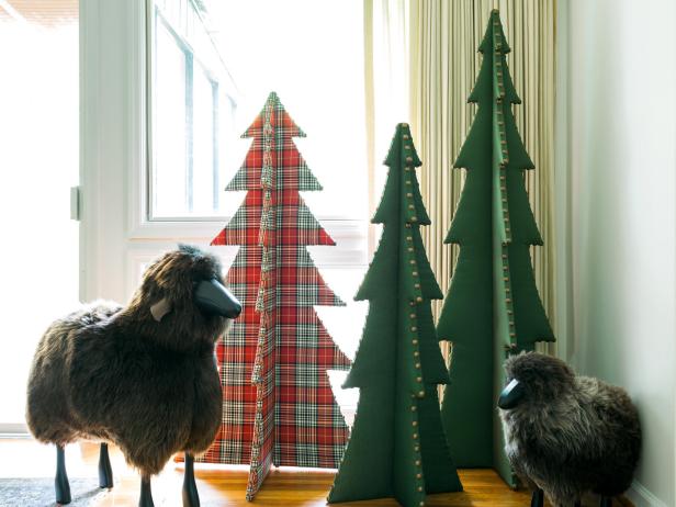 Upholstered Christmas Tree