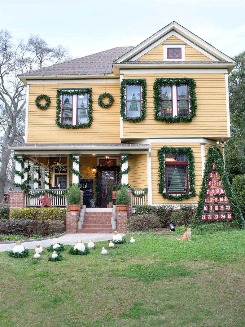 Home Decorated for Christmas Holiday