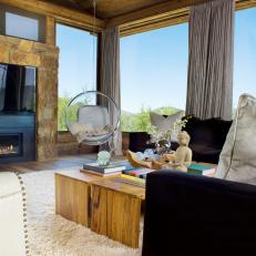 Colorado Mountain Retreat Living Room 