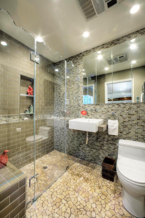 Bathroom Design Trend: No-Threshold Showers | HGTV