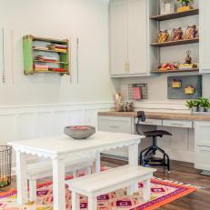 Craft Room is a Creative Oasis for Mom and Her Children