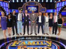 HGTV's Property Brothers and Kitchen Cousins on Family Feud