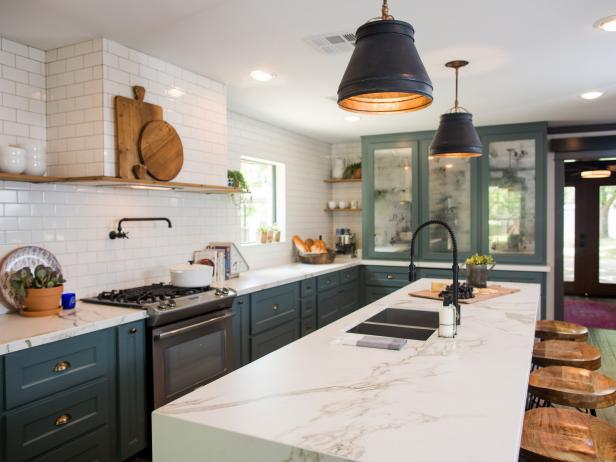 Ideas For Styling Your Kitchen Counters, Large Kitchen Island Decor