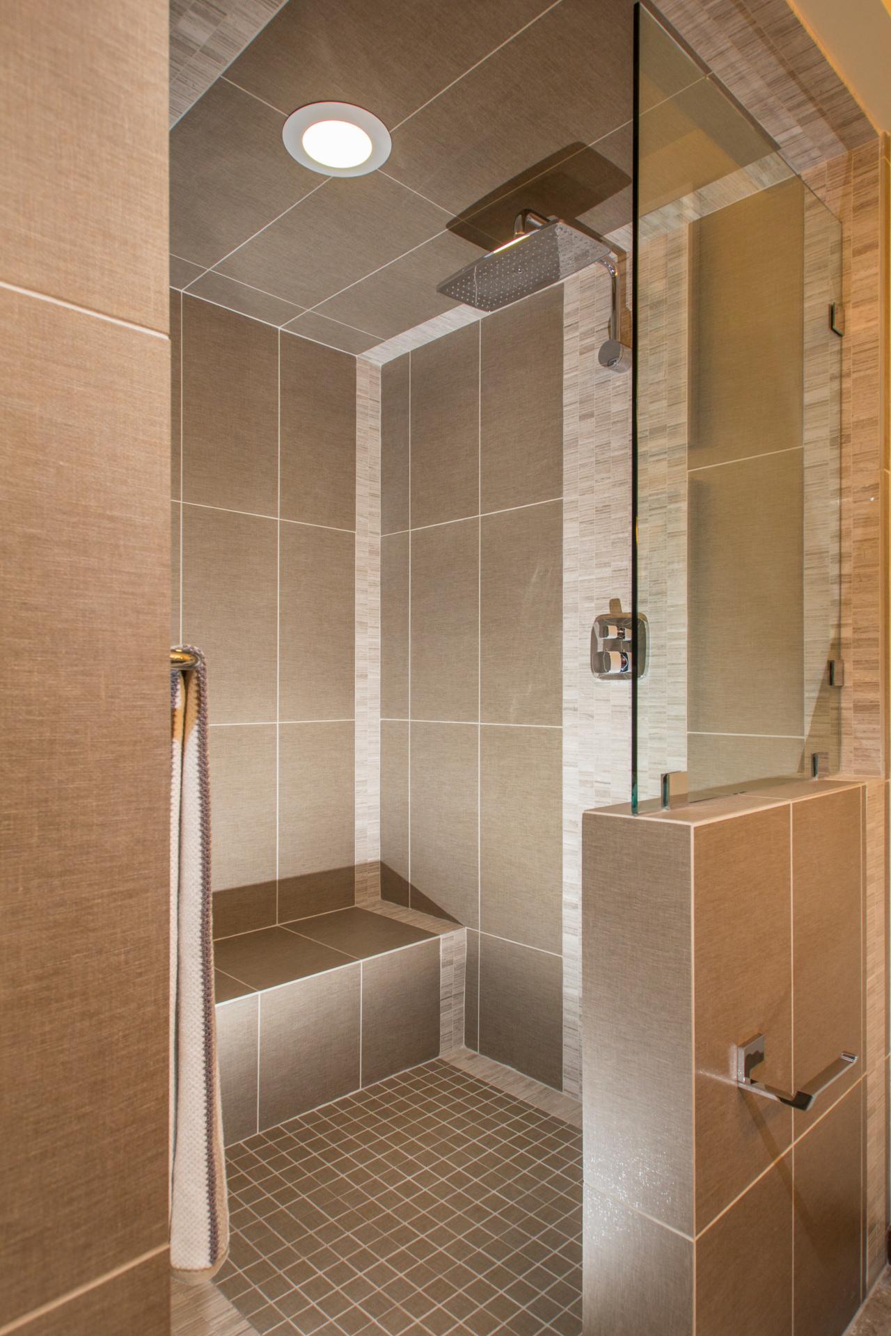 Contemporary Master Bathroom Shower | HGTV