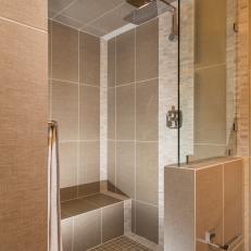 Contemporary Master Bathroom Shower