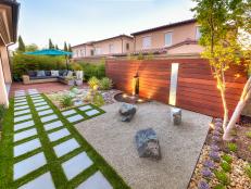 Modern California Backyard with Zen Details