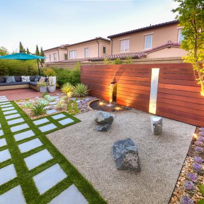 Modern California Backyard with Zen Details