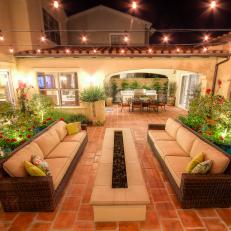 Tuscan-Inspired Courtyard in Southern Cal