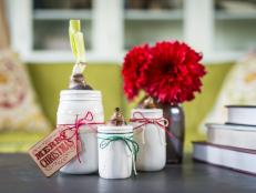 Create a lovely garden gift by potting up amaryllis and paperwhite bulbs, for a gift that keeps on giving.