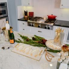 Wishbone-Themed Party Spread Gives Nod to Wish for a Merry Christmas