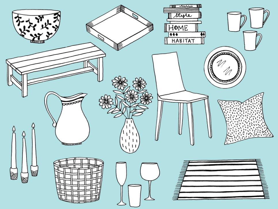 15 Basic Items, 5 Easy Room Refreshes