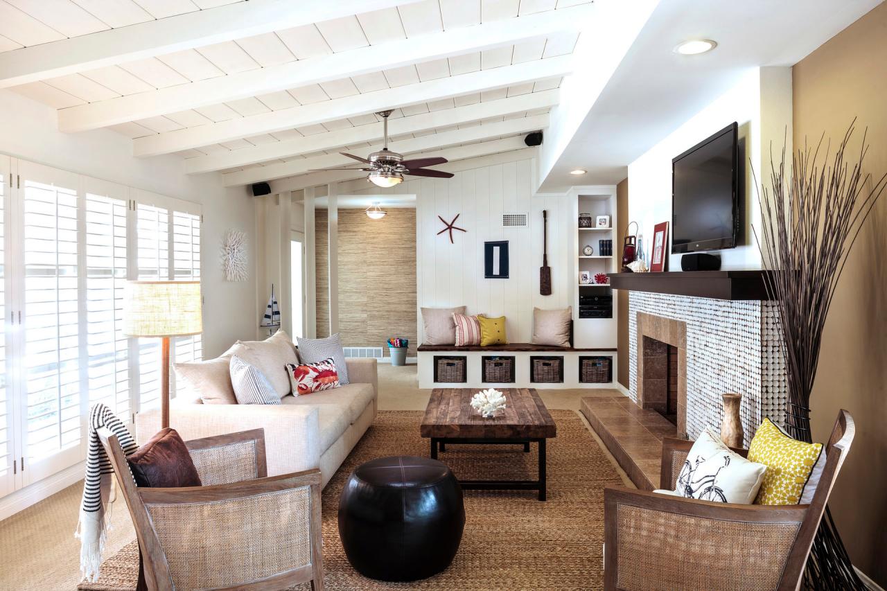 13 Coastal Cool Living Rooms HGTVs Decorating Design Blog HGTV