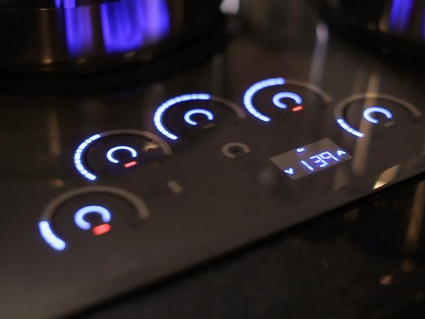 Touch-and-Swipe Cooking Controls