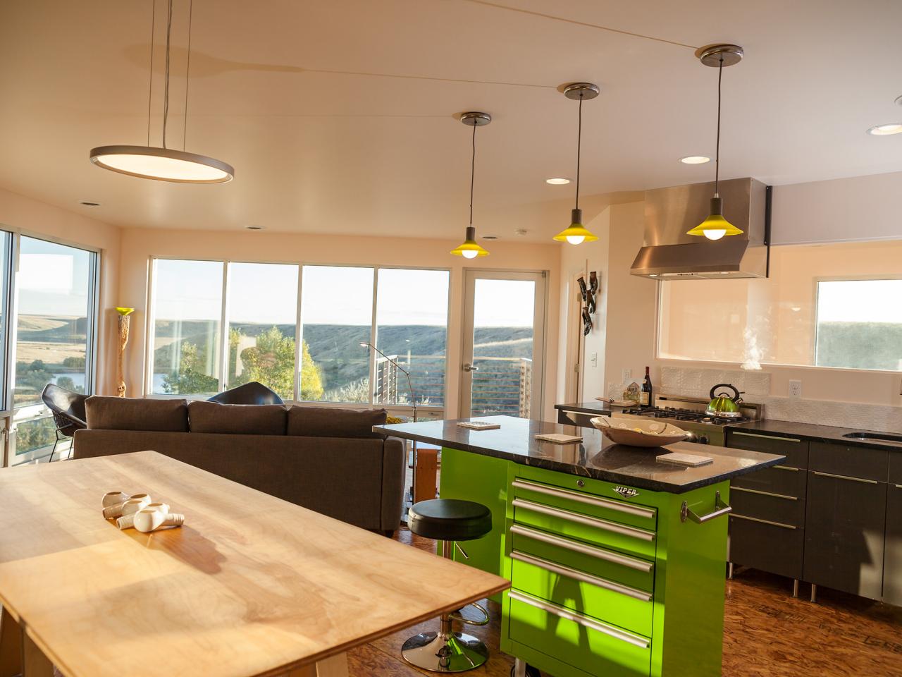 Neutral-Kitchen-With-Green-Tool-Cabinet-Island-|-HGTV