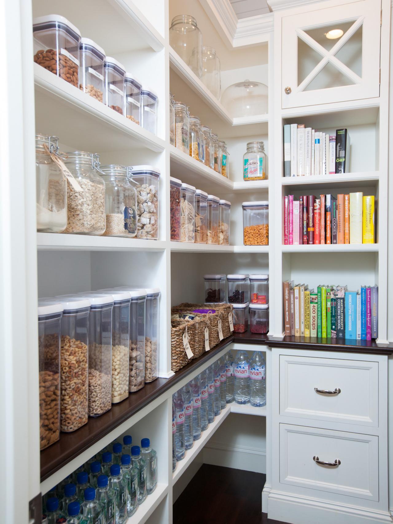 18 Quick Tips for a Picture Perfect Pantry   HGTV's Decorating ...