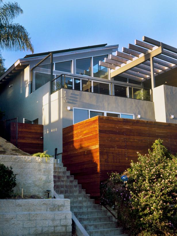 Gray Contemporary Exterior 