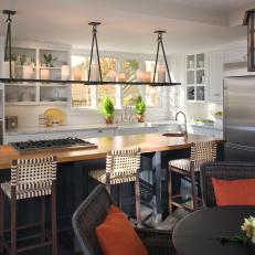 Rustic-Contemporary Kitchen with Farmhouse Accents