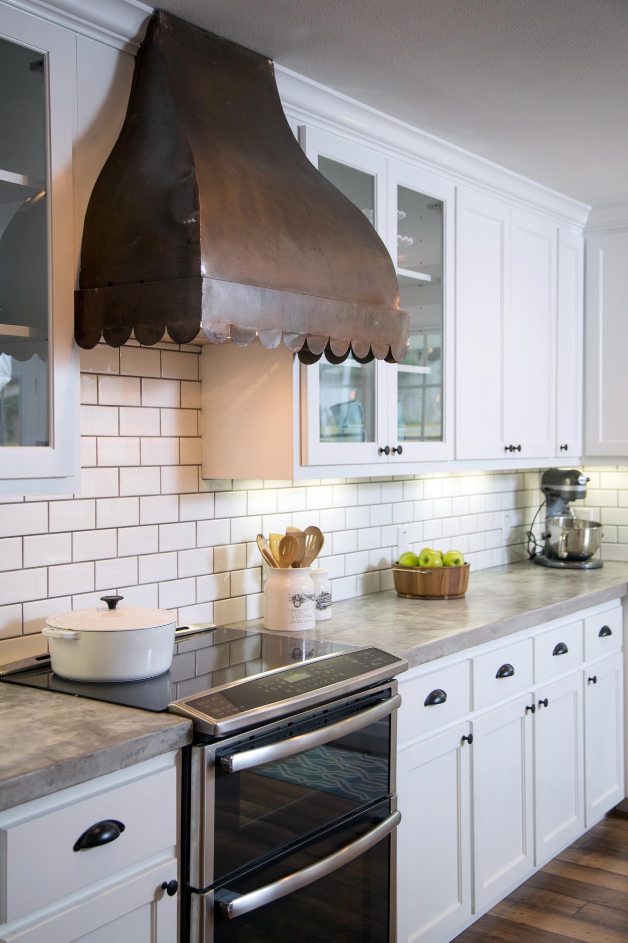 How To Customize Your Stove's Vent Hood Just Like Joanna Gaines