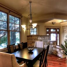 Craftsman Dining Room Offers Casual, Stylish Seating