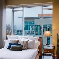 Light-Filled Penthouse Master Bedroom