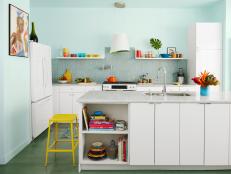 multicolored kitchen
