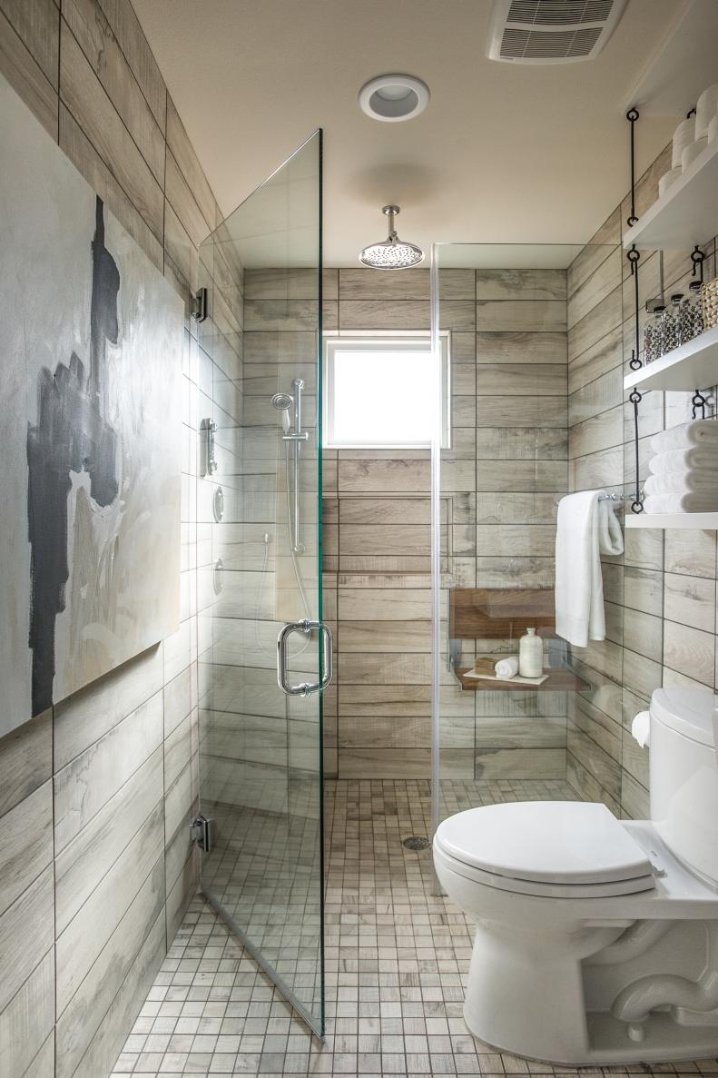 HGTV Smart Home 2015 universal design bathroom.