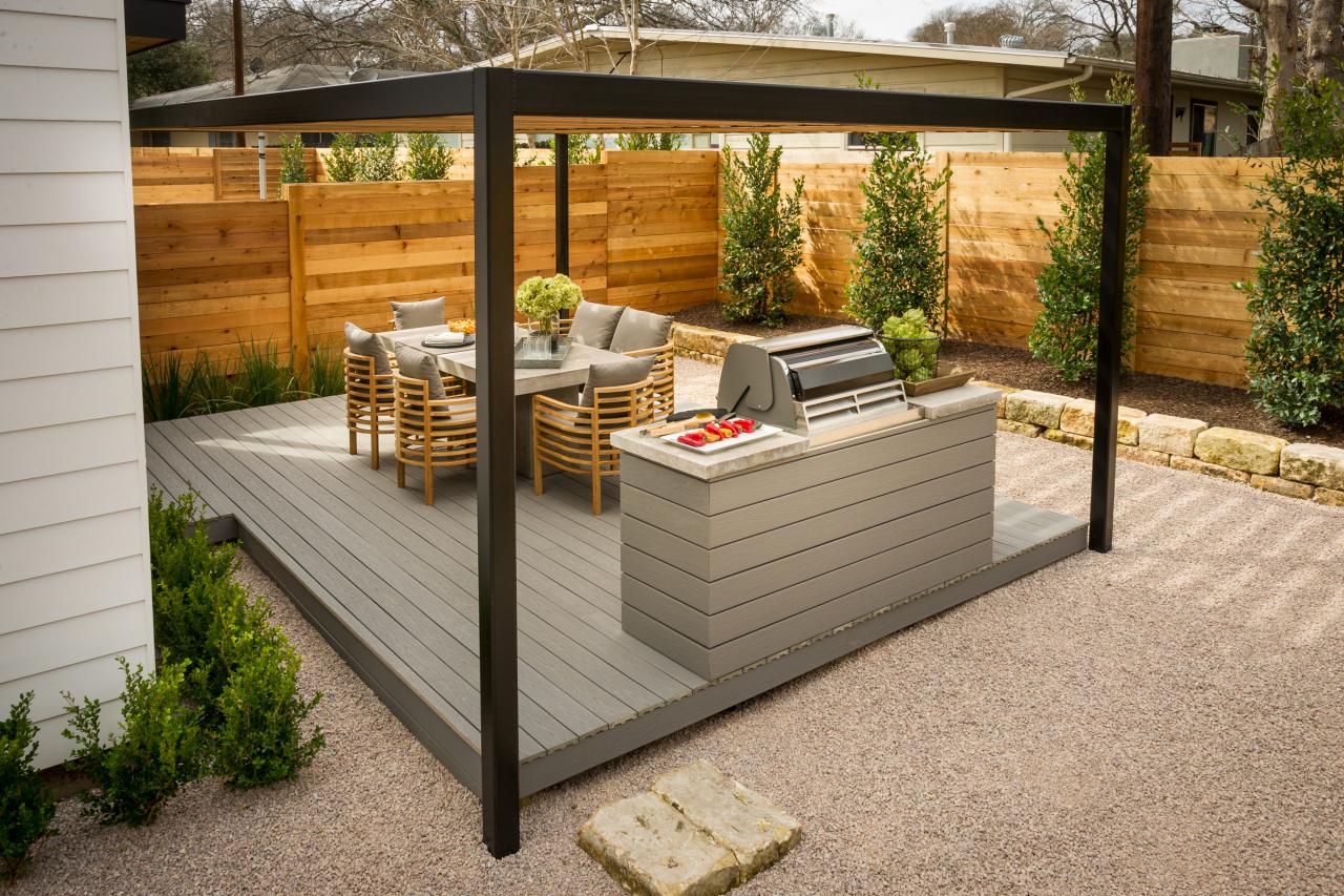 Photo Page | HGTV Can You Put A Grill On Composite Decking