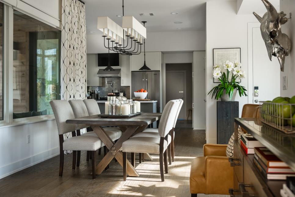 hgtv farmhouse dining room