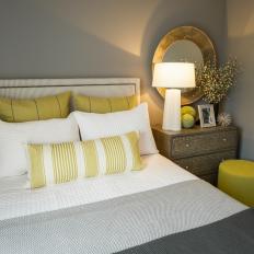 Photos Hgtv Bed With Beaded Padded Headboard