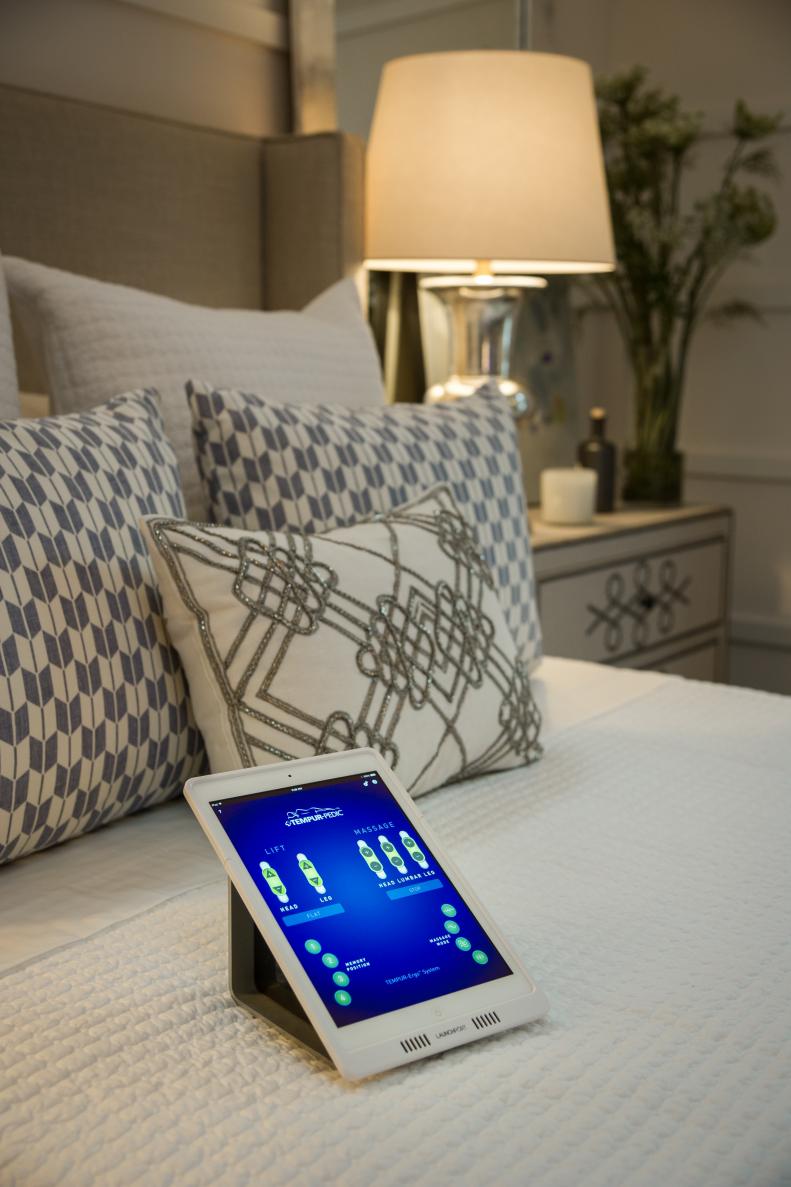 HGTV Smart Home 2015 iPad in Bedroom