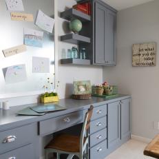 Colorful Craft Room 