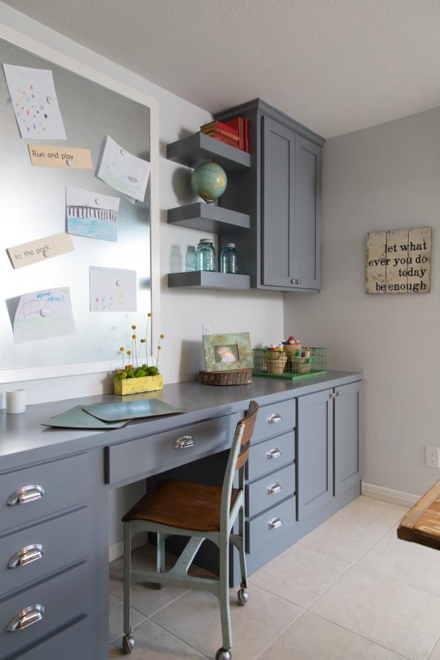 Colorful Craft Room HGTV