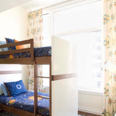 Modern Boy's Bedroom With Bunk Beds