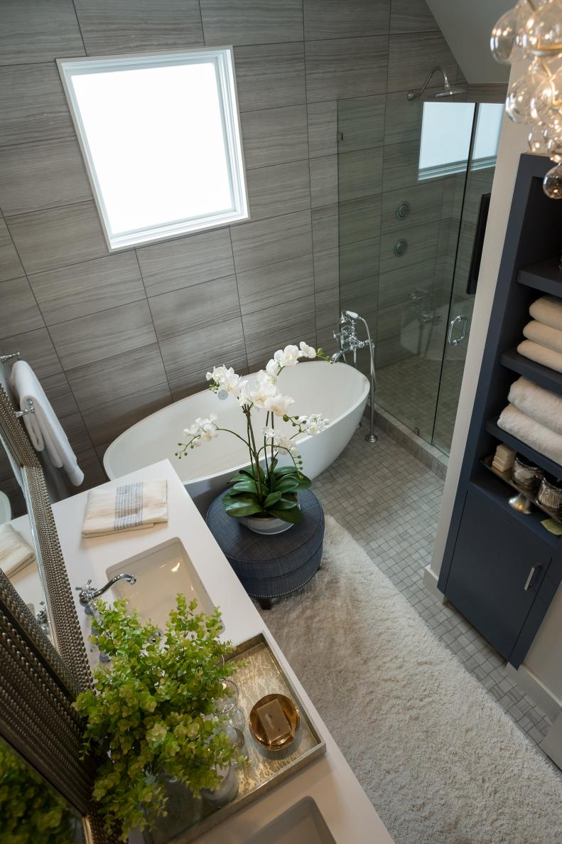 Master Bathroom From HGTV Smart Home 2015 
