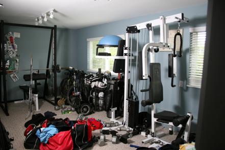 Before: Barely-Usable Gym