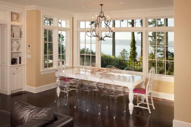 French Country Dining Room With Updated Table And Chairs