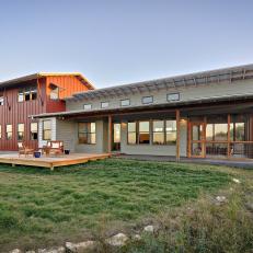 Rustic Home With Energy-Efficient Design