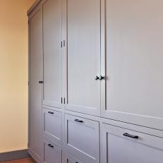 Built-In Bedroom Storage Cabinets