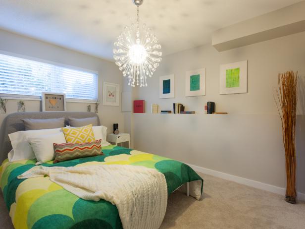 basement bedroom