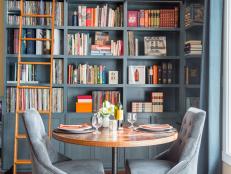 Bookish Dining Nook