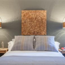 Master Bedroom With Modern Wall Art 
